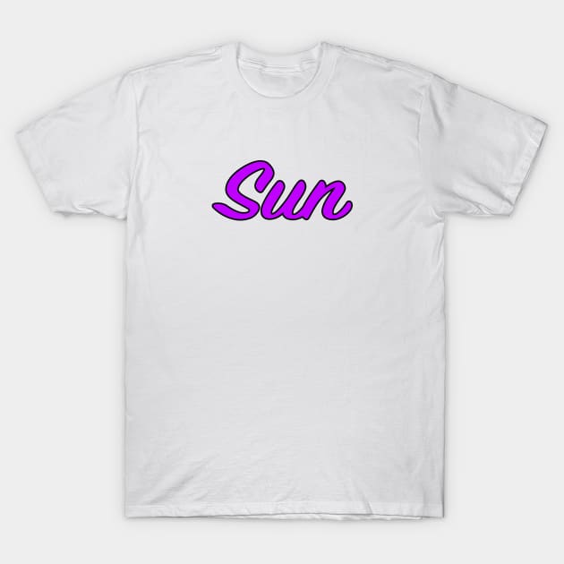 Sun T-Shirt by lenn